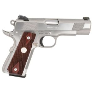 Colt 1911 Commander Elite Combat .45 ACP 4.25" 8rds, Brushed Stainless For Sale